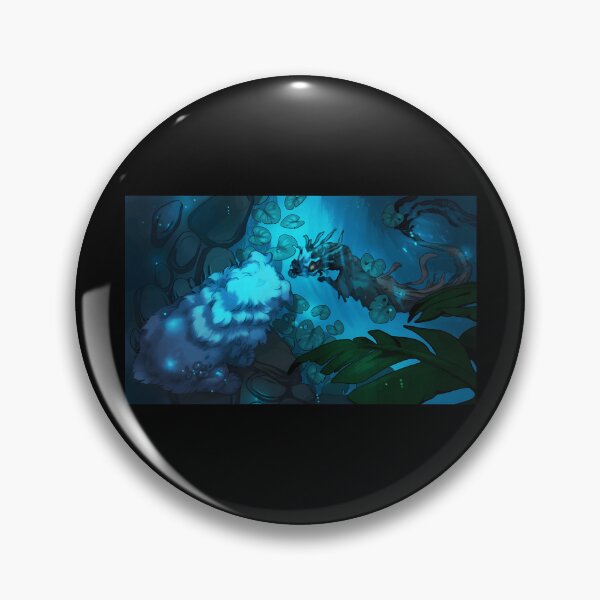 Item preview, Fantasy Creature Encounter in Mystic Pond designed and sold by lcnsdjstrtrystd.