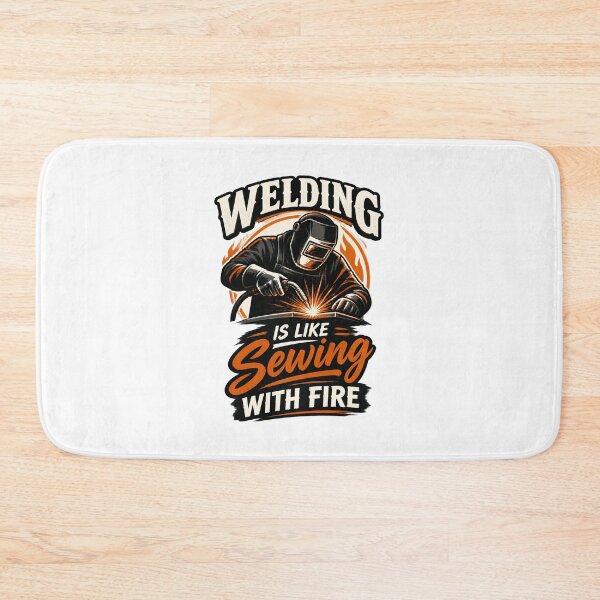 Item preview, Welding Is Like Sewing With Fire Funny Welder Fabrication Design ⭐⭐⭐⭐⭐ designed and sold by Trendish _LY.