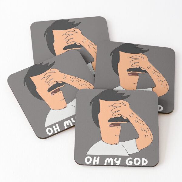 Item preview, Bob Belcher | Oh My God Grey designed and sold by fifisu.
