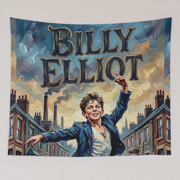 Item preview, Billy Elliot Drama Fine Art Tribute designed and sold by Art's Diner.