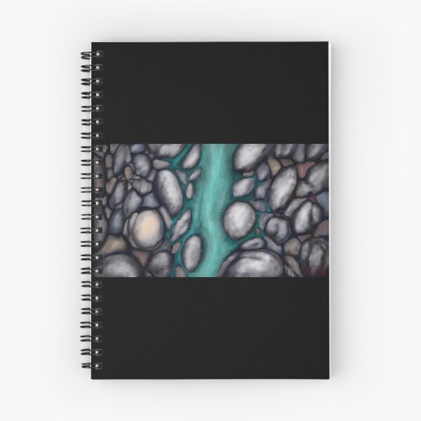 Item preview, Abstract River Rocks Flowing Water Illustration designed and sold by lcnsdjstrtrystd.