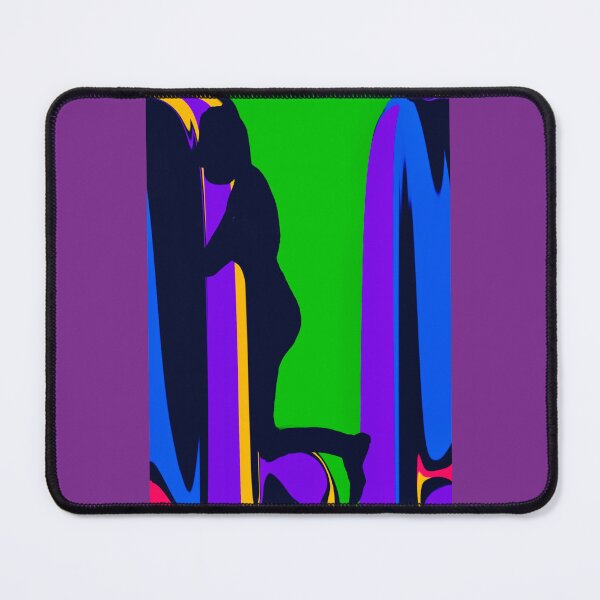 Item preview, Colorful Silhouette against Vibrant Background designed and sold by Elaine M Hayward .