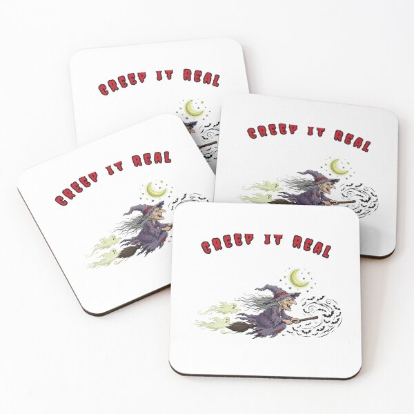 Item preview, Creep It Real - Cute Halloween Witch Design designed and sold by BoldcreationsM.