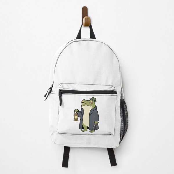 Item preview, Little Frog Graveyard Caretaker with Lantern – Whimsical Gothic Animal designed and sold by Confuzz1ed.