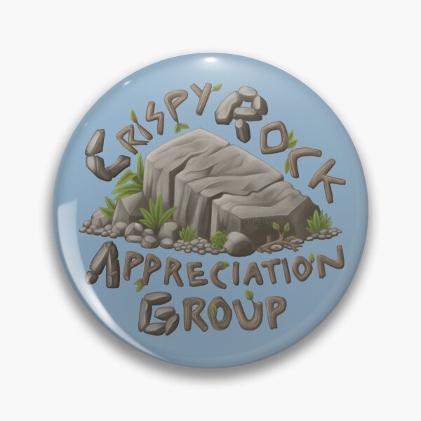 Item preview, Crispy Rock Appreciation Group (CRAG)  designed and sold by Tigglesaurus.