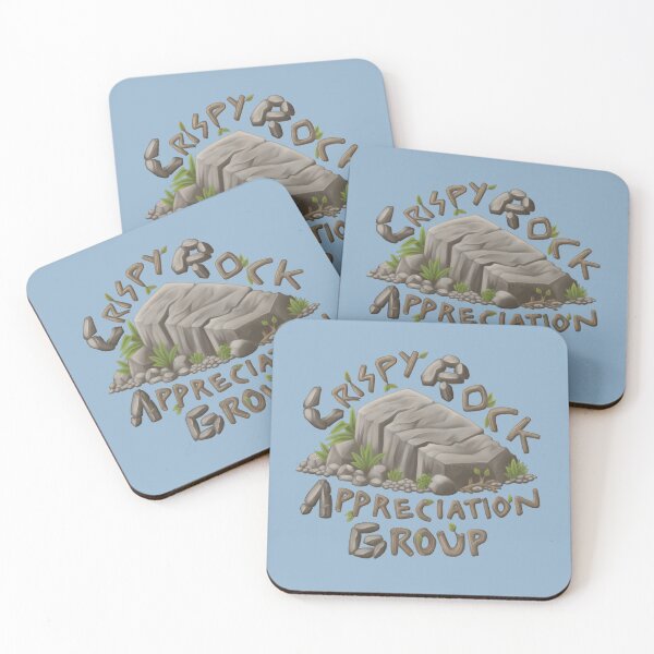 Item preview, Crispy Rock Appreciation Group (CRAG)  designed and sold by Tigglesaurus.