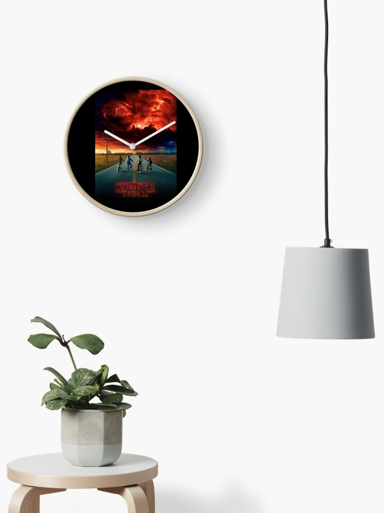 Thumbnail 2 of 4, Clock, Stranger Things designed and sold by 26LN.