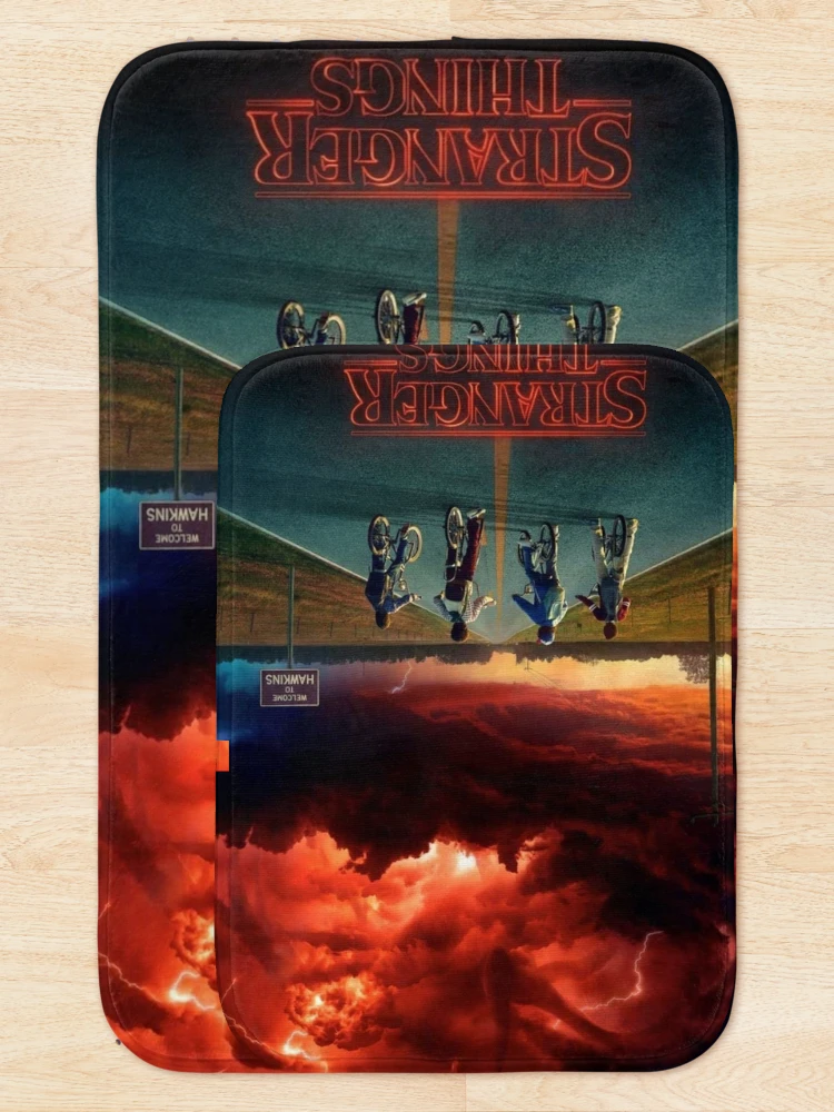 Thumbnail 5 of 6, Bath Mat, Stranger Things designed and sold by 26LN.