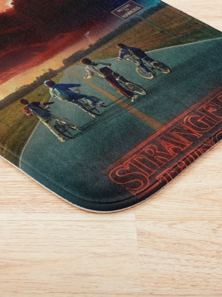 Thumbnail 3 of 6, Bath Mat, Stranger Things designed and sold by 26LN.