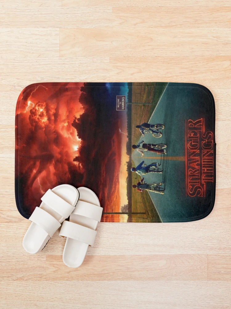 Thumbnail 1 of 6, Bath Mat, Stranger Things designed and sold by 26LN.