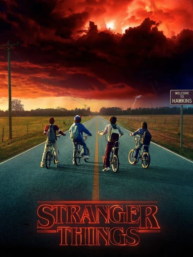 Thumbnail 3 of 3, Scarf, Stranger Things designed and sold by 26LN.