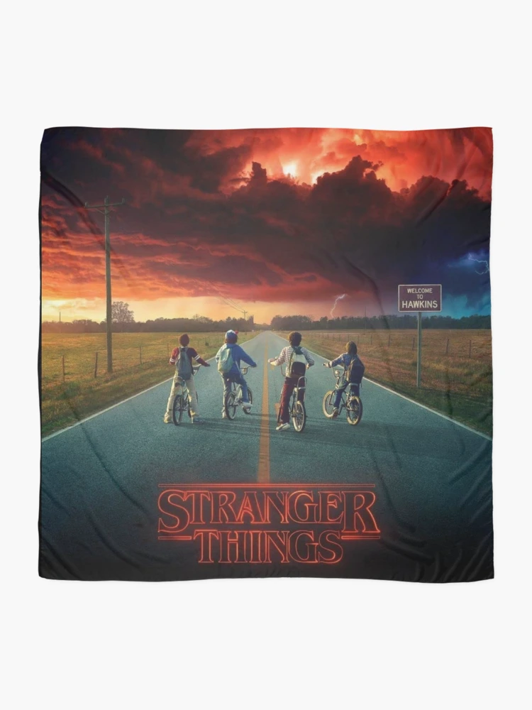 Thumbnail 2 of 3, Scarf, Stranger Things designed and sold by 26LN.
