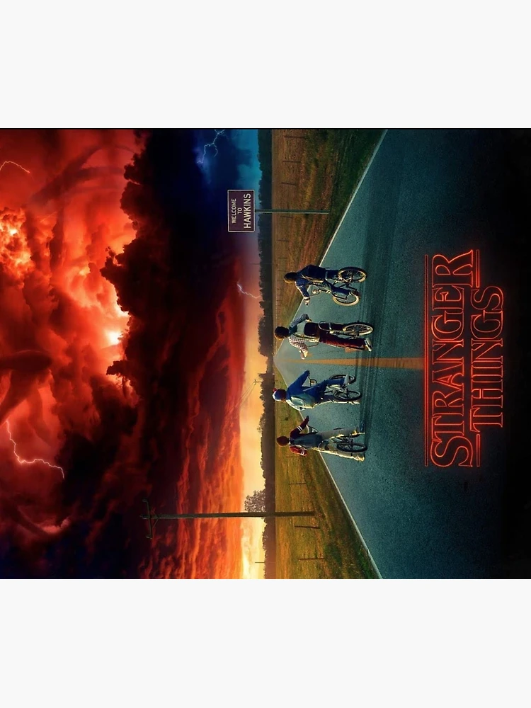 Thumbnail 6 of 6, Throw Blanket, Stranger Things designed and sold by 26LN.