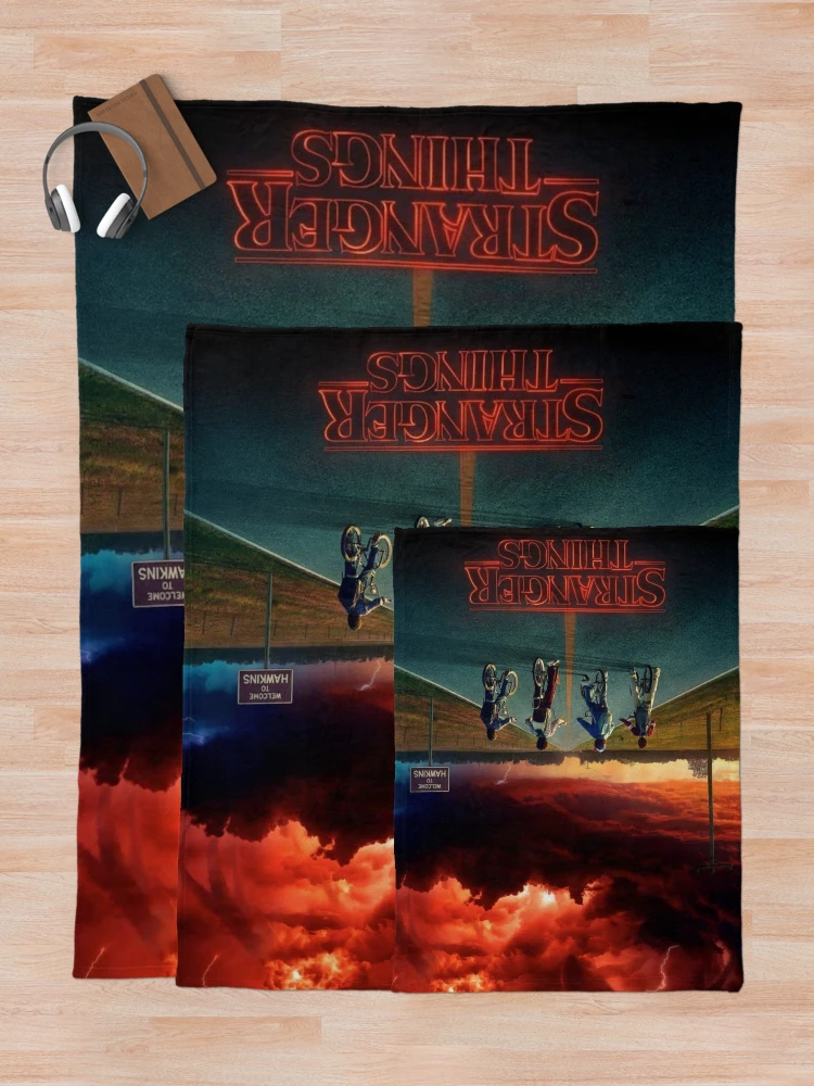 Thumbnail 5 of 6, Throw Blanket, Stranger Things designed and sold by 26LN.