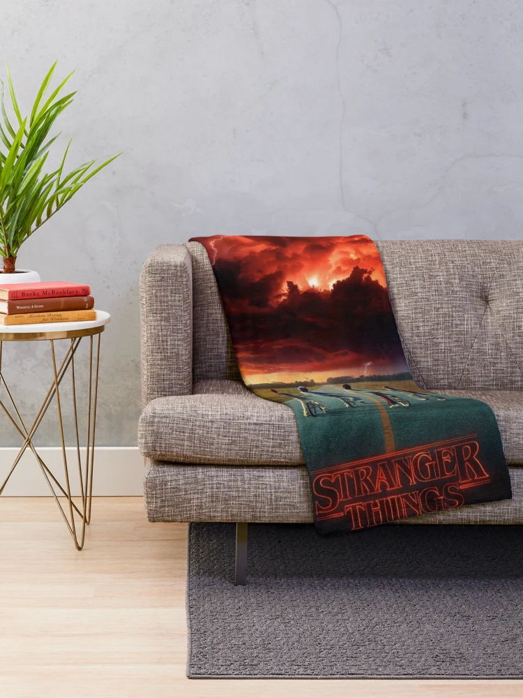 Thumbnail 2 of 6, Throw Blanket, Stranger Things designed and sold by 26LN.
