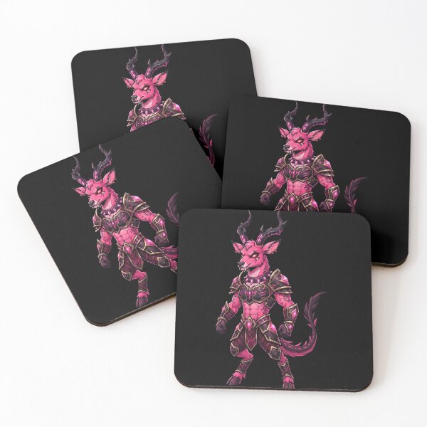 Item preview, deer demon pink designed and sold by borumarmlind.