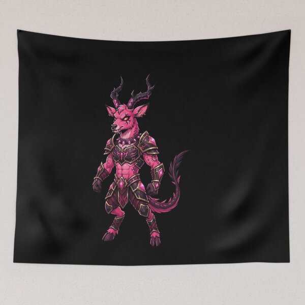 Item preview, deer demon pink designed and sold by borumarmlind.