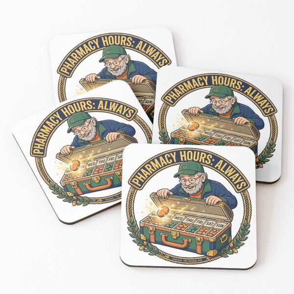 Item preview, Pharmacy Hours Always Funny Boomer Shirt designed and sold by Hearth & Hue.