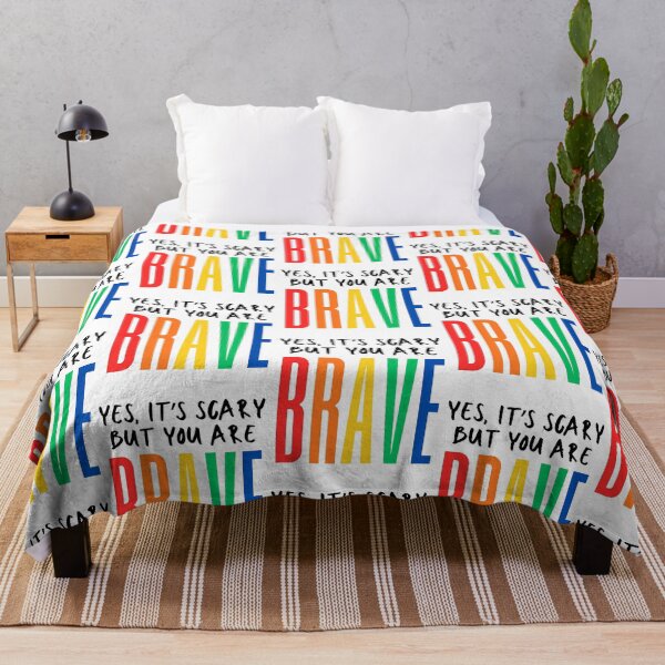 Item preview, Yes It'S Scary... But You Are Brave - Ilya Rozanov (Heated Rivalry) designed and sold by antionegara.