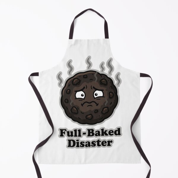 Item preview, Full Baked Disaster Burnt Cookie designed and sold by jrzvibe.