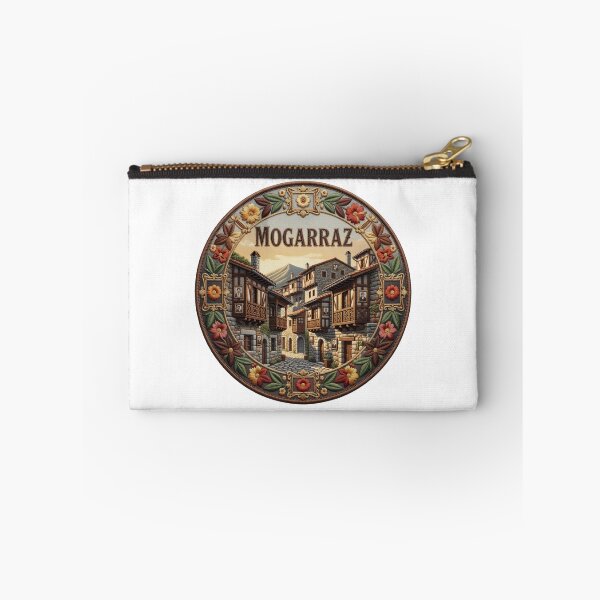 Item preview, Mogarraz Spain Salamanca Mountain Village Portrait Facades Embroidered Patch Sticker designed and sold by Imaginarium of Chaos falcon88 .