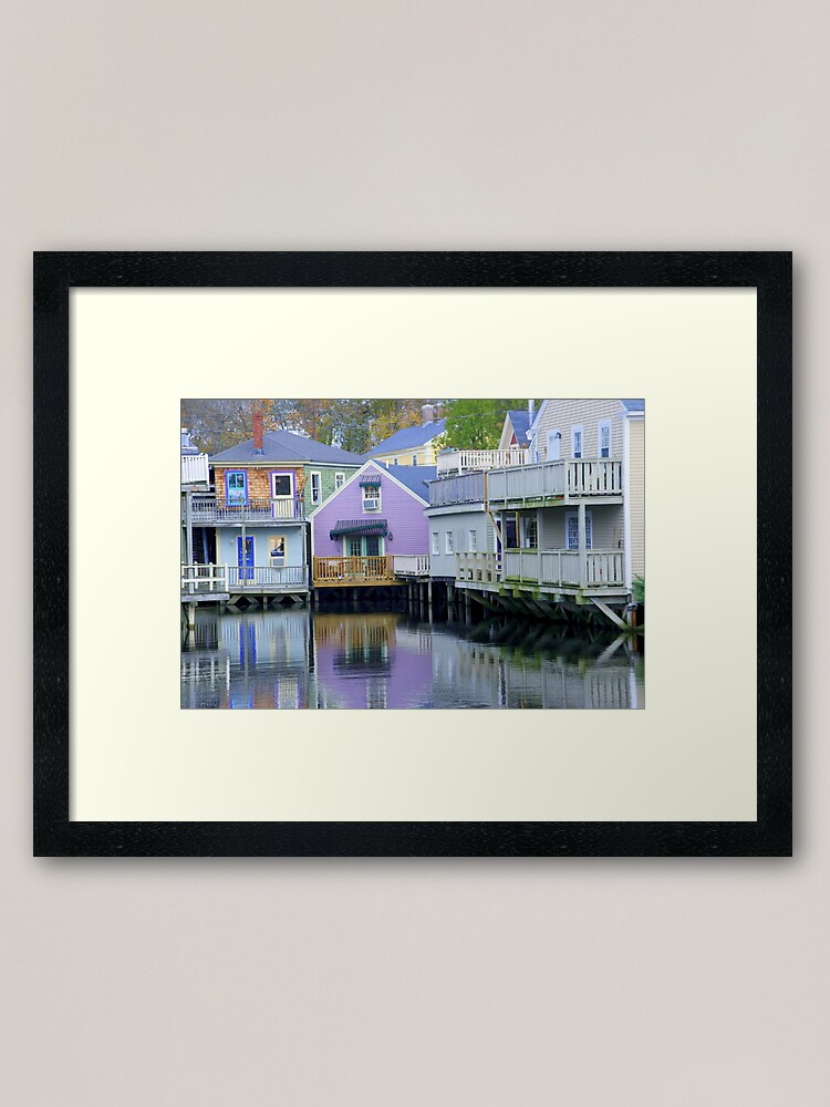 "Kennebunkport, Maine" Framed Art Print by jjohnsueb Redbubble