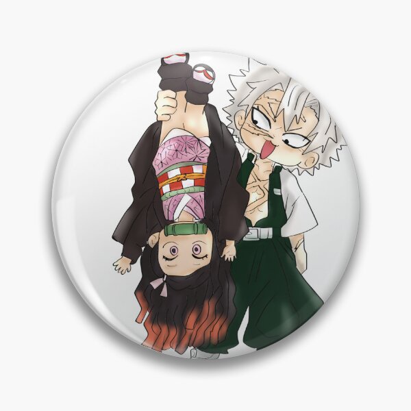 Item preview, Sanemi & Nezuko designed and sold by aishtistic-art.