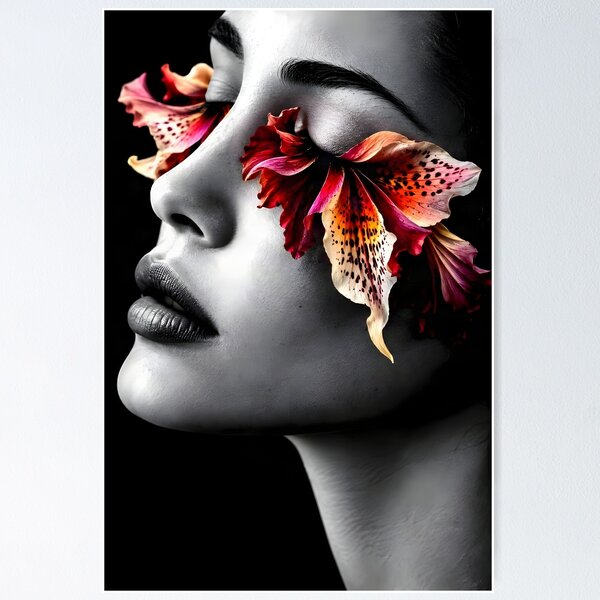 Item preview, Flower Petal Eyelashes designed and sold by UrbanTempleArt.