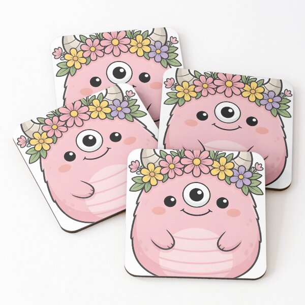 Item preview, Flower Crown One Eyed Monster designed and sold by darlbit.