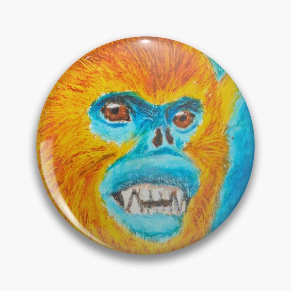 Item preview, Copy of Golden Snub-Nosed Monkey Portrait - The Anger designed and sold by Liminal Archive.