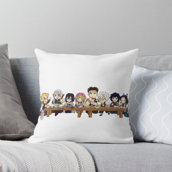 Item preview, Chibi Demon Slayer Hashira Feast | Cute Anime Dinner Table Art designed and sold by aishtistic-art.