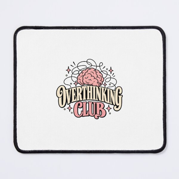 Item preview, Overthinking Everything – Cute and Relatable Overthinker Design designed and sold by AnastasiCreates.