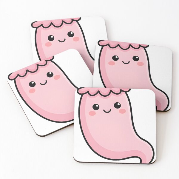 Item preview, Cute Pink Ghost Monster designed and sold by darlbit.