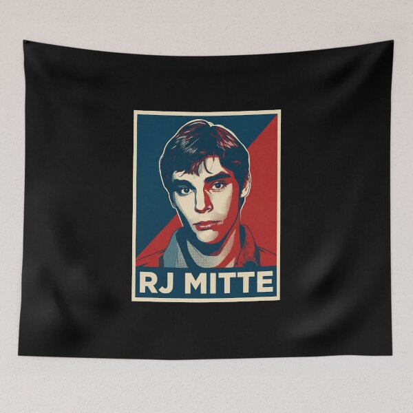 Item preview, Rj Mitte Portrait Art Retro designed and sold by DreylaryAylima.