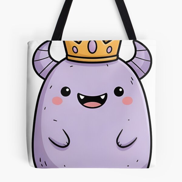 Item preview, Crowned Purple Monster King designed and sold by darlbit.