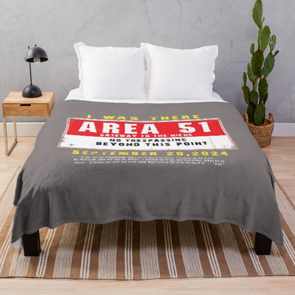 Item preview, I Was There Area 51 Storm 2019 Warning Sign-58 designed and sold by MarcelFinstel.