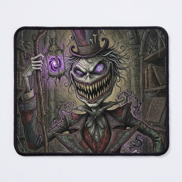 Item preview, The Graveyard keeper searching for souls with his magical lantern designed and sold by Vintage Designs +.