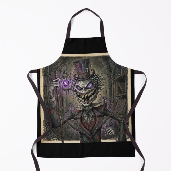 Item preview, The Graveyard keeper searching for souls with his magical lantern designed and sold by Vintage Designs +.