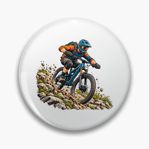 Item preview, Mountain biking adventure for MTB riders designed and sold by HandicraftArt.