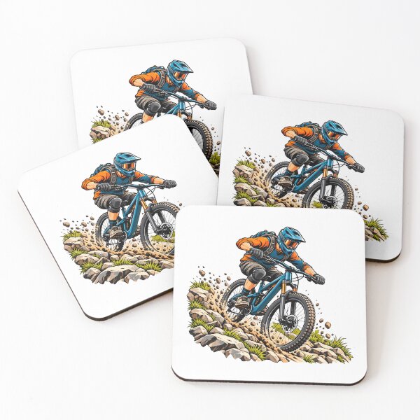 Item preview, Mountain biking adventure for MTB riders designed and sold by HandicraftArt.