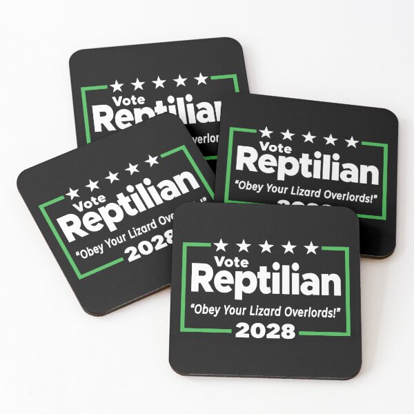 Item preview, Vote Reptilian 2028 Election Parody designed and sold by ShirtWreck.