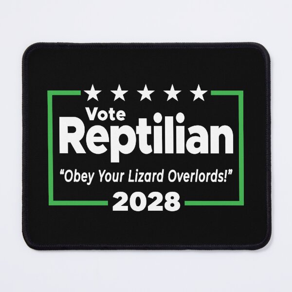 Item preview, Vote Reptilian 2028 Election Parody designed and sold by ShirtWreck.
