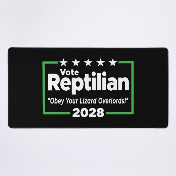 Item preview, Vote Reptilian 2028 Election Parody designed and sold by ShirtWreck.