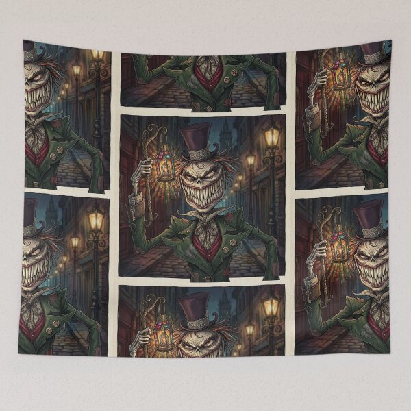 Item preview,  The Graveyard keeper searching for souls with his magical lantern designed and sold by Vintage Designs +.