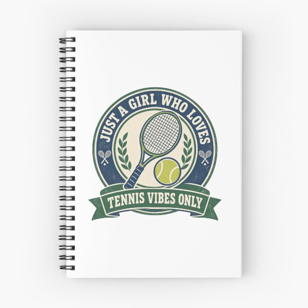 Item preview,  Just A Girl Who Loves Tennis Vibes Only Vintage Sports Art designed and sold by Namphet.