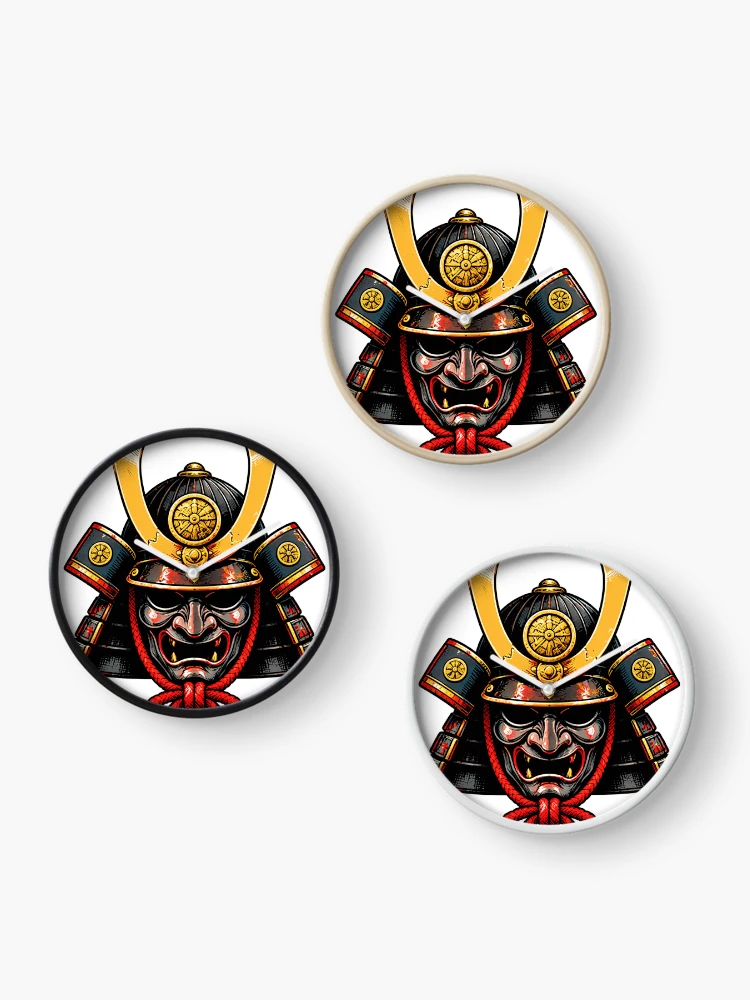 Thumbnail 3 of 4, Clock, Samurai designed and sold by devonclemon.