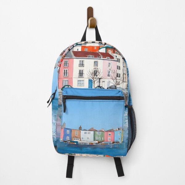 Item preview, Bristol Harbour Wall Art – Colorful Bristol Cityscape, UK designed and sold by POSTERIOCREW.