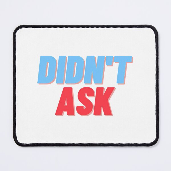 Item preview, Didn'T Ask 3D Retro designed and sold by hilary-fender.