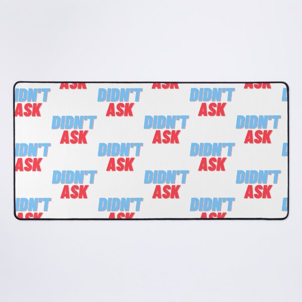 Item preview, Didn'T Ask 3D Retro designed and sold by hilary-fender.