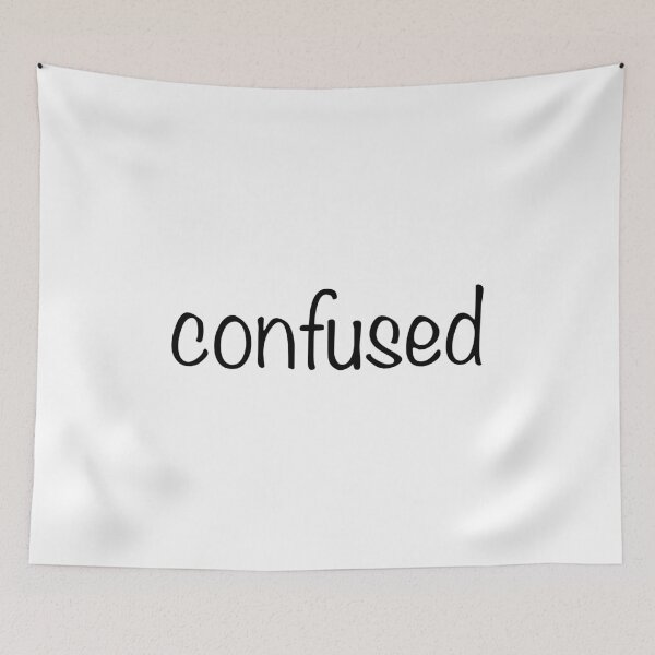 Item preview, confused designed and sold by meursaultdesign.